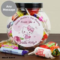 Personalised Hello Kitty Pink Blush 250g Sweets Jar Extra Image 3 Preview